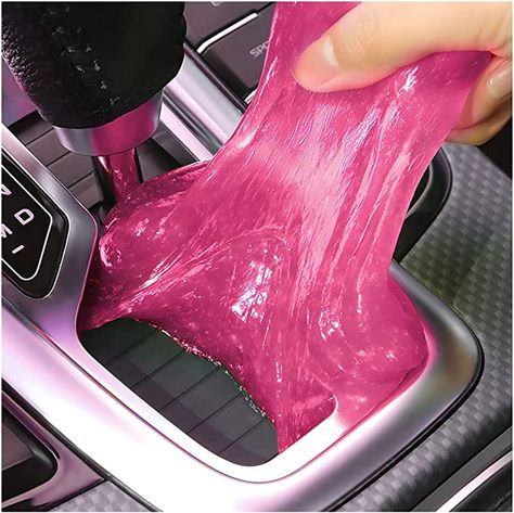 Cleaning Gel for Car, Auto Detailing Slime Mud, Putty Cleaner Dust Removal, Vehicle Interior Soft Glue Cleaning Tools Kit, Car Accessories for Cleaning Air Vents, Keyboard, PC, Laptops (Pink) #cleanaesthetic #slime #cleancar #grwm #aesthetic #summeroutfits Cleaning Gel For Car, Detailing Tools, Cleaning Air Vents, Keyboard Cleaner, Rv Air Conditioner, Cleaning Car Interior, Car Cleaner, Trash Can For Car, Interior Clean