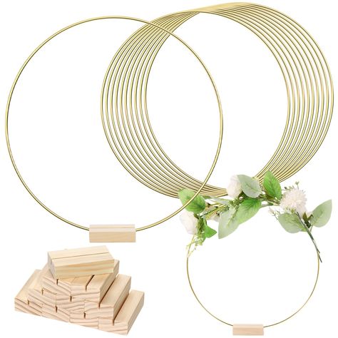 PRICES MAY VARY. Package Content: Comes with 12 pieces of gold metal rings, about 12 inch/ 30 cm in diameter, and 12 pieces of natural wooden card stands, you can use them to decorate the wedding table Excellent Material: Our gold floral hoops are made of sturdy metal, which is strong and not easy to break or deform. The surface is glazed to protect it from oxidation and rust. The wooden stands are made of natural pine wood with a smooth surface Unique Combination: We add the table number holder Circle Ring Centerpiece, Simple Wedding Centerpieces Diy Wedding Table Decor, Gold Ring Centerpieces, Ring Centerpiece Floral, Gold Hoop Decor, Hoop Centerpiece Diy, Floral Ring Centerpiece, Hoop Centerpiece Wedding, Ring Centerpieces