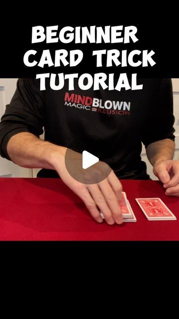 Mind Blown Magic Illusion on Instagram Card Tricks For Beginners, Magic Tricks For Kids, Magic Illusions, Cool Magic Tricks, Card Tricks, Magic Tricks, Mind Blown, Card Games, Crafts For Kids