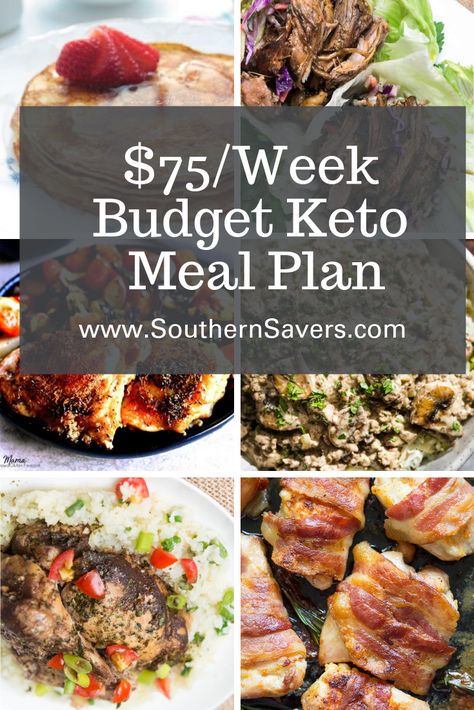 $75/Week Budget Keto Meal Plan :: Southern Savers Budget Keto, Healthier Meals, Easy Crockpot Chicken, Stew Chicken Recipe, Budget Meal Planning, Eat Healthier, Healthy Comfort Food, Diet Vegetarian, Diet Menu