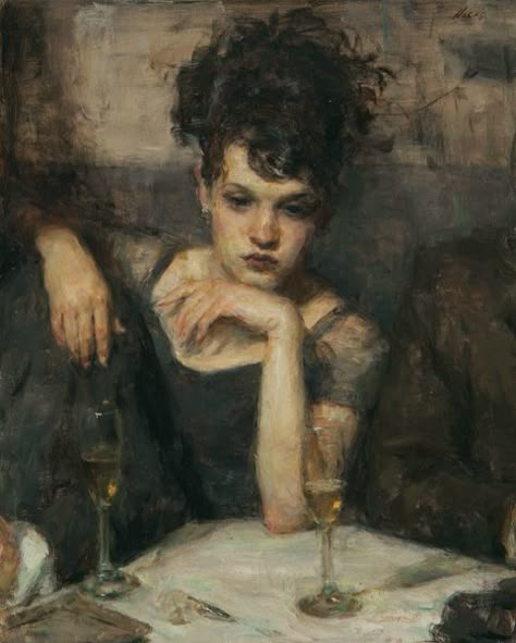 Ron Hicks, Women In Art, Classical Art, Old Art, Figurative Art, Pretty Art, Impressionism, Classic Art, Dark Academia