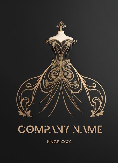 Dress Company Logo Vector | Premium AI-generated vector logo4show #designlogo Clothing Store Logo Design Ideas, Boutique Logo Design Clothing, Boutique Logo Design Fashion, Store Logo Design Ideas, Clothing Store Logo Design, Clothing Store Logo, Fashion Boutique Logo, Logo Design Clothing, Logo Design Boutique