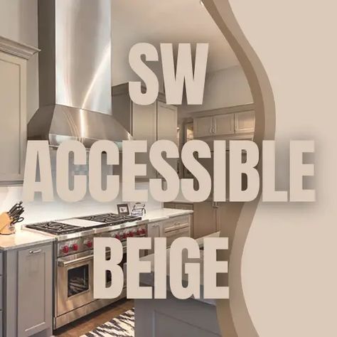 Aiming to paint your kitchen cabinets accessible beige, but aren't sure what color and undertones go well with it? Then stop right here as this article Kitchen Cabinets Painted In Accessible Beige, She Twin Williams Accessible Beige, Accesible Beige Sherwin Williams Kitchen Cabinets, Accessible Beige Color Palette Kitchen, Assessable Beige Cabinets, Flooring To Go With Accessible Beige, Kitchens With Beige Cabinets, Balanced Beige Kitchen Cabinets, Assessable Beige Coordinating Colors