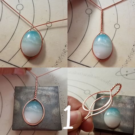 Crystal Jewelry Diy, Wire Wrap Cabochon, Wire Wrapped Stone Jewelry, Wire Jewelery, Wire Wrap Jewelry Designs, Diy Armband, Wire Wrapped Jewelry Diy, Bijoux Fil Aluminium, Wire Jewelry Making