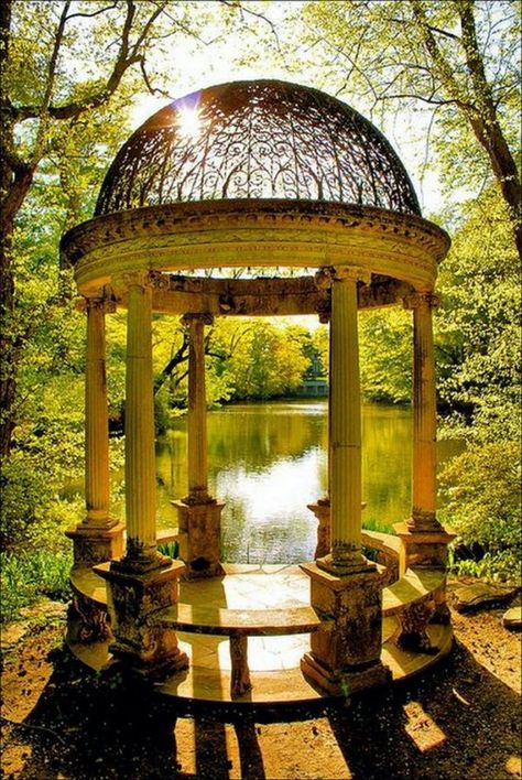 Old Westbury Gardens, Westbury Gardens, Old Westbury, Garden Gazebo, A Park, Beautiful Architecture, Pretty Places, Dream Garden, Late Night