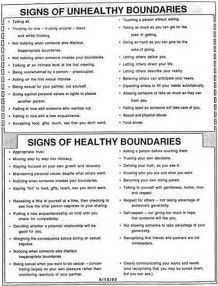 Healthy Boundaries, Boundaries, Signs, The Originals