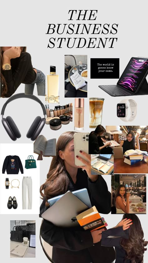 business student  aesthetic #business #businessstudent #student #studentaesthetic #studentlife #univeristy  #universityaesthetic #businessuniversity Business Student Aesthetic, Finance Girl, University Students Life, Career Aesthetic, Business Student, Business Major, College Vision Board, Mba Student, Student Aesthetic