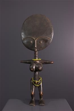 Art africain Ashanti, objets d'art de l'ethnie Ashanti (p 2) Traditional African Art, Art Statues, Cardboard Box Crafts, Chalkboard Lettering, Afrikaanse Kunst, Tutankhamun, Ancient Egyptian Art, Ufo Sighting, Egyptian Jewelry