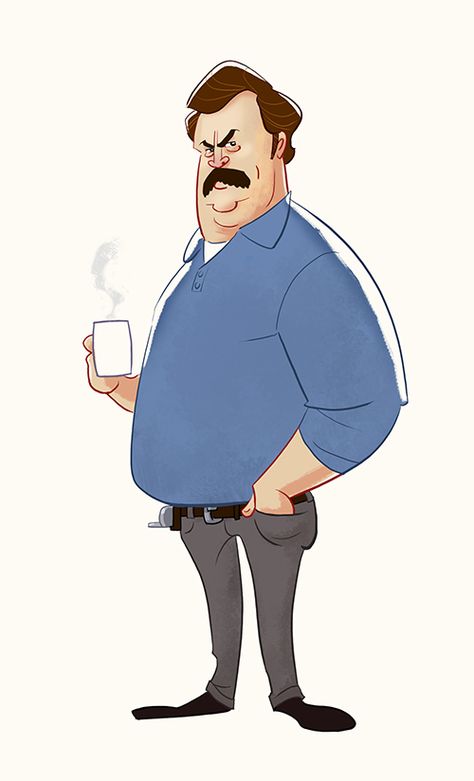 Pun Art, Indian Illustration, Ron Swanson, Character Design Sketches, Cartoon Sketches, Please And Thank You, Character Design Male, Cartoon Character Design, Illustration Character Design