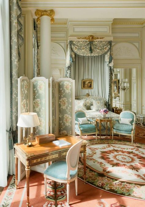 French Inspired Decor, Ritz Paris, French Interior, Decor Minimalist, Beautiful Bedrooms, Luxurious Bedrooms, Home Decor Tips, Decoration Design, 인테리어 디자인