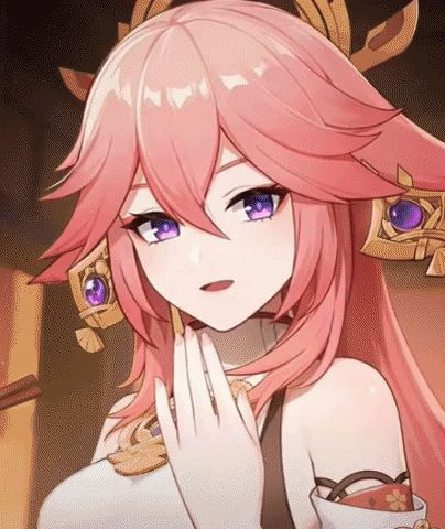 Yae Miko Icon, Flashing Gif, Icon Gif, Nintendo Characters, Yae Miko, Animated Gif, Flash, Gif, Anime