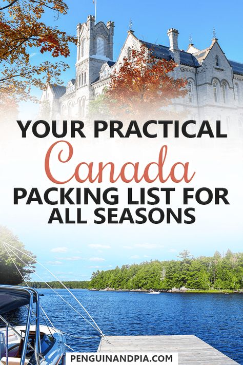 Canada Packing List, Trip To Canada, Canada Cruise, Packing List For Vacation, Canada Road Trip, Packing For A Cruise, Vacation Packing, Packing List For Travel, Travel Packages