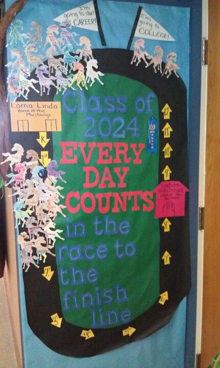 Attendance Awareness Week Door decorating contest Attendance Door Decoration, Attendance Matters, Class Door, Classroom Doors, Door Decorating Contest, Work Habits, Door Decorating, Future Teacher, Middle School Classroom