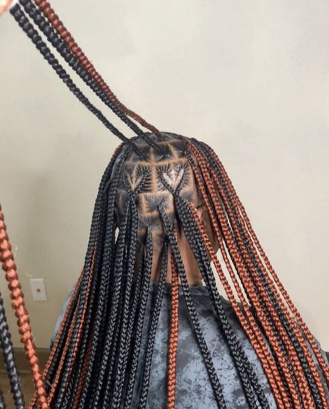 Medium Knotless Braids Styles, Knotless Braids With Heart, Valentine Hairstyle, Medium Knotless Braids Hairstyles, Medium Knotless Box Braids, Knotless Braids Styles, Medium Knotless Braids, Knotless Braids Hairstyles, Valentines Hairstyles