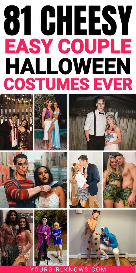 Looking to match costumes with your boo this boo day? These cutest couple Halloween costumes are your way to go! Couples Theme Costumes, East Couples Halloween Costumes, Couples Costume Easy Last Minute, Halloween Costumes Couples Cold Weather, Couple Halloween Costumes Baseball, Best Couple Halloween Costumes Unique, Married Couple Costumes Halloween, Best Couples Costumes 2023, Easy Costume Couple Ideas