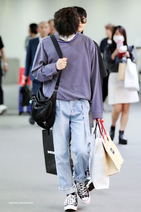 Ikon Leader, B.i Ikon, Kim Hanbin, Airport Fashion, Future Fashion, Artist Style, Airport Style, Kpop Fashion, Style Icons