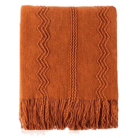 BATTILO HOME Caramel Throw Blanket with Fringe Geometric Bed Throws Spring Decorative Large Throw for Couch Sofa Indoor Outdoor (Caramel, 50"x60") : Home & Kitchen Yellow Throw Blanket, Fall Throw Blanket, Brown Throw Blanket, Cable Knit Throw Blanket, Textured Throw Blanket, Grey Throw Blanket, Red Throw Blanket, Fringe Throw, White Throw Blanket