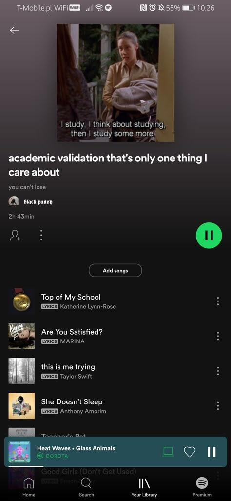 #spotify #spotifyplaylist #academic #validation #academic validation #study Studying Playlist Spotify, Best Spotify Playlists For Studying, Songs For Studying Spotify, Academic Validation Over Male Validation, Songs To Study With, Academic Playlist, Spotify Playlist For Studying, Academic Validation Songs, Academic Validation Movies