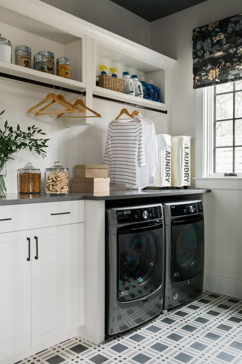 Laundry Room/mudroom, Laundry Room Ideas Small Space, Drying Room, Cement Tile Shop, Mudroom Laundry Room, Laundry Solutions, Laundry Bathroom, Laundry Design, Laundry Room Remodel