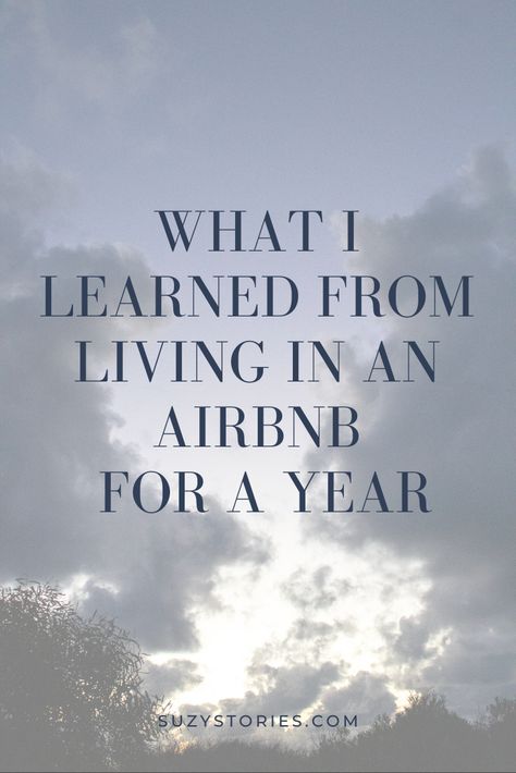 What is it like living in an Airbnb for a year? Here's what we learned from our experiences about long term rentals on a holiday let platform. Long Term Rental, What To Pack, Good People, Travel Blogger, Travel Blog, Blog Posts, Let It Be, Travel