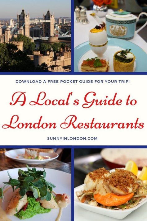 Best London Restaurant Guide for Foodies; The ultimate guide to London restaurants which has a FREE Local's Guide to London Restaurants that you can easily download to your phone! #london #food #foodtravel  #british #britishfood #londonrestaurants Restaurants London, London Bars, Food Spot, Artisan Food, London Food, Tasty Foods, Restaurant Guide, London Restaurants, British Food