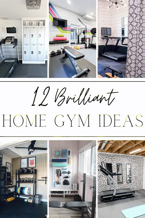 Basement Workout Room, Ruang Gym, Home Gym Ideas Small, Gym Shed, Home Gym Organization, Home Gym Basement, Gym Organizer, Basement Decoration, Home Gym Ideas