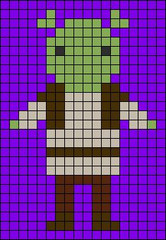 Shrek perler bead pattern Shrek Perler, Shrek Fiona, Easy Perler Bead Patterns, Art Pixel, Pearl Beads Pattern, Easy Pixel Art, Pixel Art Templates, Perler Bead Templates, Perler Crafts