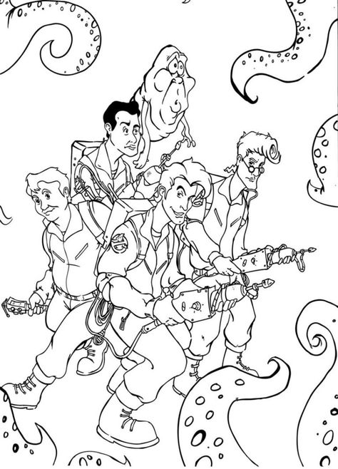 45+ Ghostbusters Coloring Pages – Free Coloring Pages for Kids Ghostbusters Coloring, Rainbow Fish Coloring Page, Ghost Coloring, Ghostbusters Birthday Party, Slimer Ghostbusters, Ghostbusters Party, Ghostbusters Logo, Rainbow Canvas, Coloring Page Ideas