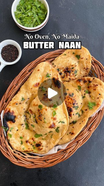 Butter Non Roti, Naan At Home, Butter Naan Recipe, Naan Roti, Butter Naan, Tandoori Roti, Naan Recipe, Things To Keep In Mind, Desi Food