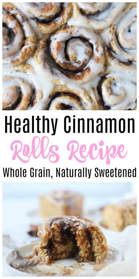 Healthy Cinnamon Rolls Recipe, Healthy Cinnamon Rolls, Vegan Cinnamon Rolls, Cinnamon Rolls Easy, Cinnamon Rolls Homemade, Easy Cinnamon, Cinnamon Rolls Recipe, Food Nutrition, Healthy Sweets Recipes