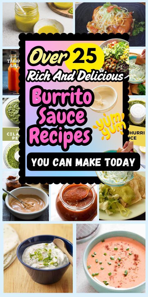 Add some flair to your burritos with these easy and flavorful sauces. Burrito Sauce Recipe Simple, Burrito Sauce Recipe, Southwest Breakfast Burrito, Chipotle Mayo Sauce, Mexican Mole Sauce, Burrito Sauce, Low Calorie Sauces, Shrimp Burrito, Latin Food Recipes