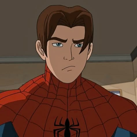 peter parker icon Peter Parker Cartoon, Spider Man Animation, Ultimate Spiderman Pfp, Guy Cartoon Characters, Peter Parker Pfp, Peter Parker Comic, Drake Parker, The Ultimate Spiderman, Spider Man Pfp