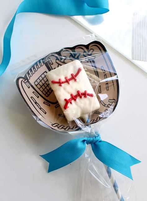 Birthday Party Food For Kids, Party Food For Kids, Dodgers Party, Baseball Favors, Baseball Treats, Baseball Snacks, Softball Party, Baseball Theme Birthday, Baseball Baby Shower Theme