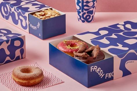 Cookie Branding, Bakery Packaging Design, Cake Branding, Cookies Branding, Visuell Identitet, Bakery Branding, Dessert Packaging, Desain Editorial, Bakery Packaging