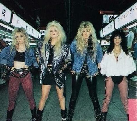 Heavy Metal 80s Fashion, 1980s Rock Fashion Women, 80s Rocker Girl, 80s Punk Fashion Women, 80s Metal Fashion, 80s Rocker Chick Outfit, Jan Kuehnemund, Rocker Chick Outfit, 80s Rocker Chick