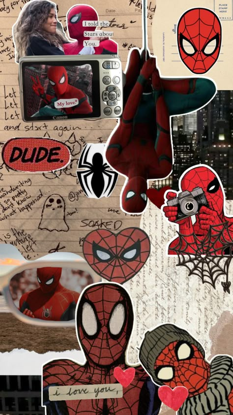 Created by addisslife on Shuffles Spiderman Pixel Art, Marvel Phone Wallpaper, Spider Men, Image Spiderman, Spiderman Theme, Spaider Man, Spiderman Art Sketch, Marvel Comics Wallpaper, Marvel Spiderman Art