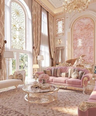 Coquette Room Decor Ideas: Elegance With A Touch Of Whimsy Coquette House, Sofa Recliner, Pink Furniture, Life Vision, Pink Stuff, Princess Core, Dream House Rooms, Dreamy Room, Elegant Living Room