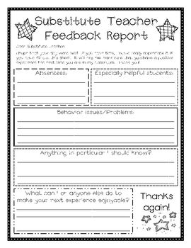 Leave this form behind when you have a substitute and get a review on how the day was. Substitute Teacher Forms, Substitute Teacher Activities, Substitute Teacher Tips, Substitute Teacher Binder, Classroom Setup Elementary, Teacher Forms, Substitute Teaching, Teacher Activities, Classroom Management Tips