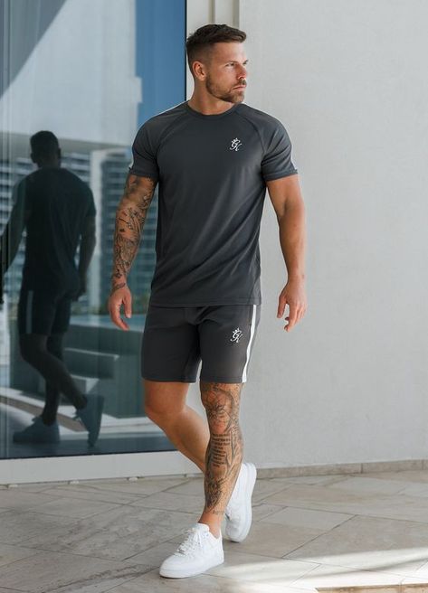 Excellent quality in the fabric very modern design measured according to the reference table magnificent purchase!! King Core, Mens Gym Outfits, Male Fitness Photography, Mens Gym Fashion, Ideal Male Body, Male Fitness, Sport Clothes, Gym Outfit Men, Men’s Fitness