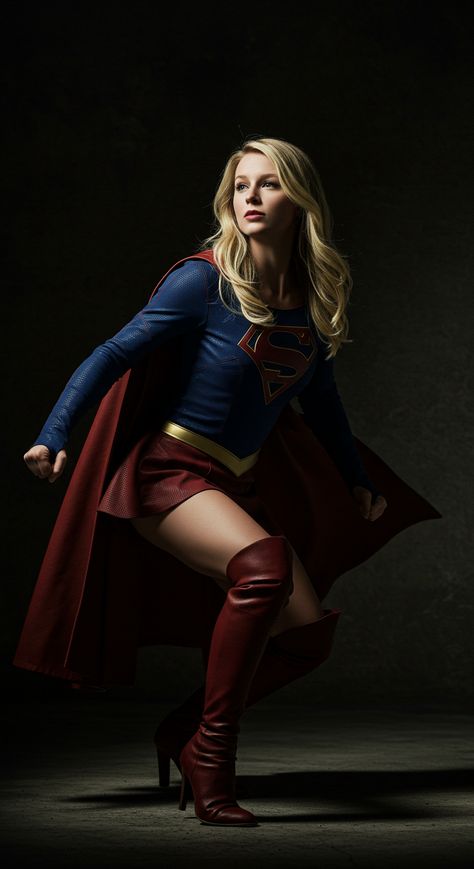 Kara Kent, Supergirl 2, Cosmic Comics, Supergirl Melissa Benoist, Supergirl Cosplay, Melissa Supergirl, Supergirl Kara, Dc Comics Girls, Marvel Cartoons