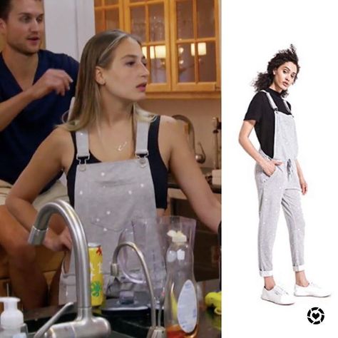 Amanda Batula’s Grey Star Overalls https://www.bigblondehair.com/amanda-batulas-grey-star-overalls/ Summer House Bravo, Amanda Batula, Shahs Of Sunset, Overalls Summer, Big Blonde Hair, Hannah Brown, Style Lookbook, Tv Fashion, Bravo Tv