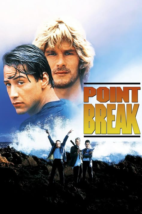 Point Break Poster, Old Bank Vault, Point Break Movie, Point Break 1991, Film 1990, Kathryn Bigelow, 80s Movie Posters, Bank Vault, Old Film Posters