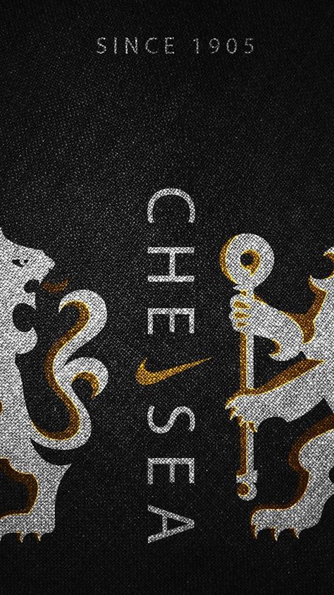 I like this wallpaper because it uses the emblem logo  by itself and then displays the club's name in the middle. I also liked the "since 1905" on top. Willian Chelsea, Chelsea Name, Chelsea Logo, Chelsea Football Club Wallpapers, Chelsea Football Team, Chelsea Fc Wallpaper, Chelsea Wallpapers, Postcard Ideas, Match Of The Day