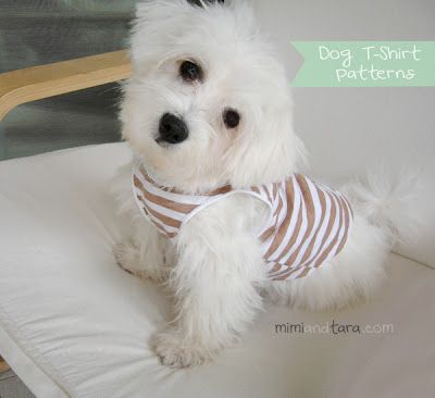 dog T-shirt patterns Tshirt Website, Dog Shirt Pattern, Homemade T Shirts, Pajama Pattern, T Shirt Pattern, Shirt Sewing Pattern, Dog Clothes Patterns, Dog Pajamas, Smart Dog