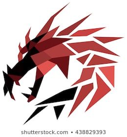 Polygonal Dragon Images, Stock Photos & Vectors | Shutterstock Drawing Dragon, Lion Sketch, Origami Dragon, Polygon Art, Dragon Images, Doodle Art Journals, Geometric Drawing, Geometric Animals, Dragon Drawing