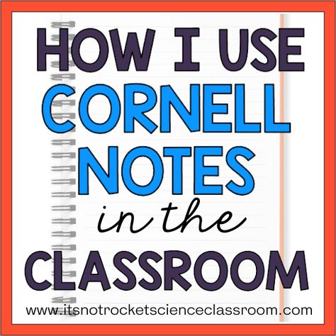 How To Take Notes, 21st Century Teacher, Middle School Science Classroom, High School Science Teacher, High School Reading, Cornell Notes, Science Notebook, Doodle Notes, Science Notes