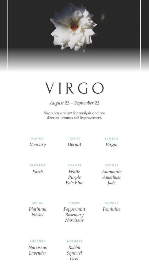 Virgo Power Sign Elements, Virgo Flower, Virgo Emotions, Virgo Goddess, Zodiac Signs Elements, All About Virgo, Virgo Woman, Virgo Art, Astrology Meaning