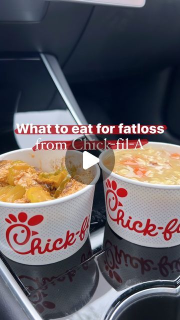 Healthy Chick Fil A Order, Healthy Chickfila Choices, High Protein Fast Food Options, High Protein On The Go, Low Calorie Fast Food Options, Fast Food Healthy Choices, Naomi Gugliotta, High Protein Fast Food, Protein On The Go