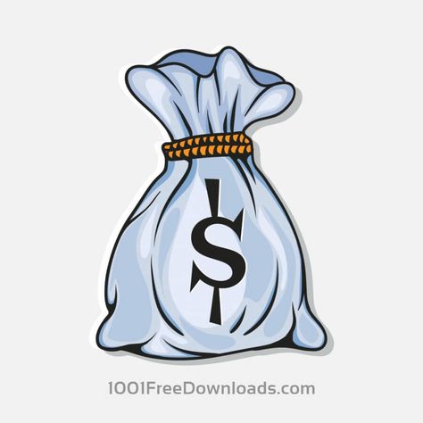 Free Vectors: Bag full with money | Backgrounds Money Bag Tattoo, Money Png, Money Vector, Badass Drawings, Bag Png, Money Tattoo, Sugar Skull Tattoos, Tattoo Flash Sheet, Hand Stencil