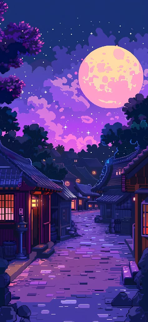 Hd Phone Wallpapers Aesthetic, Wallpapers For Smart Watch, Purple Vibe Wallpaper, Purple Retro Aesthetic, Lofi Wallpaper Iphone, Purple Pixel Wallpaper, Pixel Art Aesthetic Wallpaper, 8 Bit Iphone Wallpaper, Pixel Art Wallpaper 4k